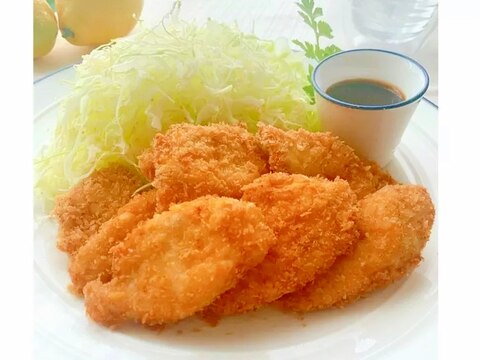 【楽めし】鶏むね肉で簡単絶品♡一口チキンカツ